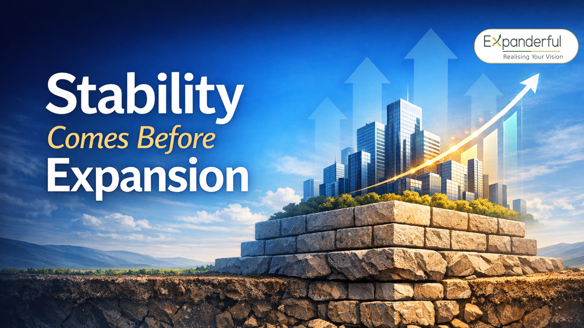  Stability Comes Before Expansion