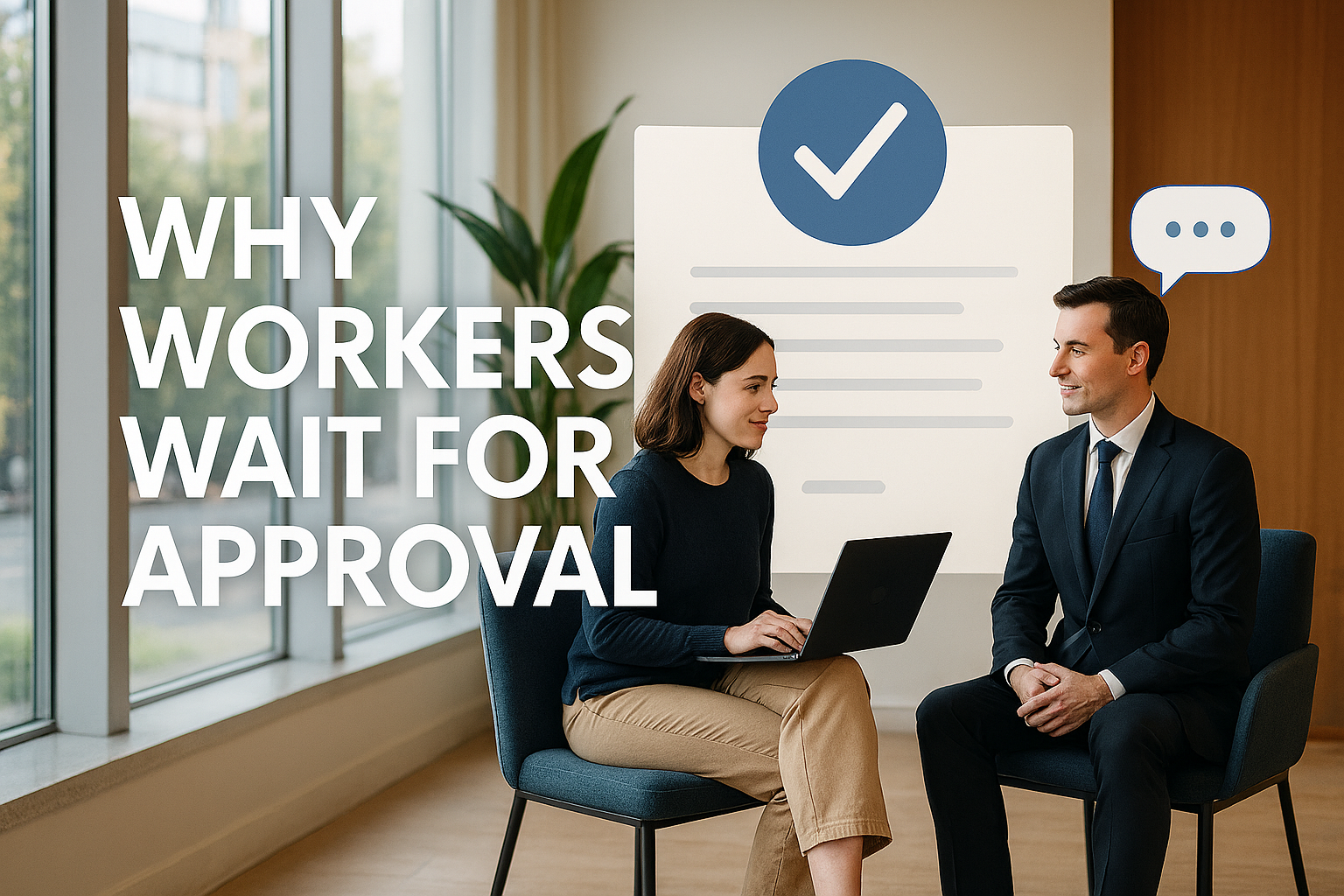  Why Workers Wait for Approval